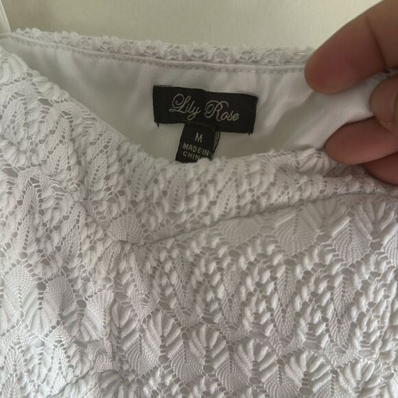 Lily Rose Floral Spaghetti Strap Maxi Dress Size M - Picture 5 of 7